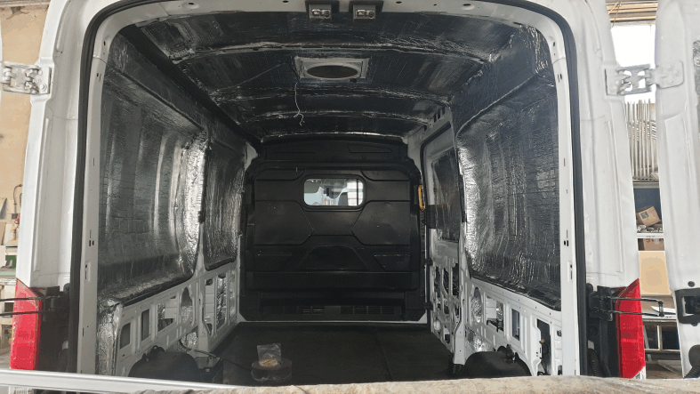 Úprava vozidla Ford Transit 2016