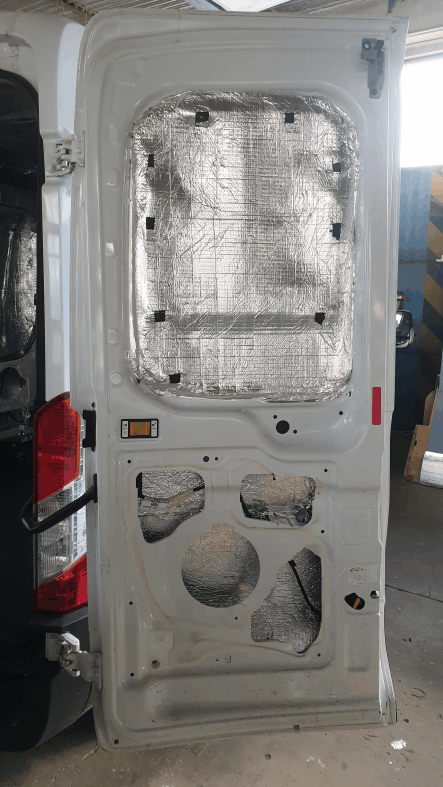 Úprava vozidla Ford Transit 2016